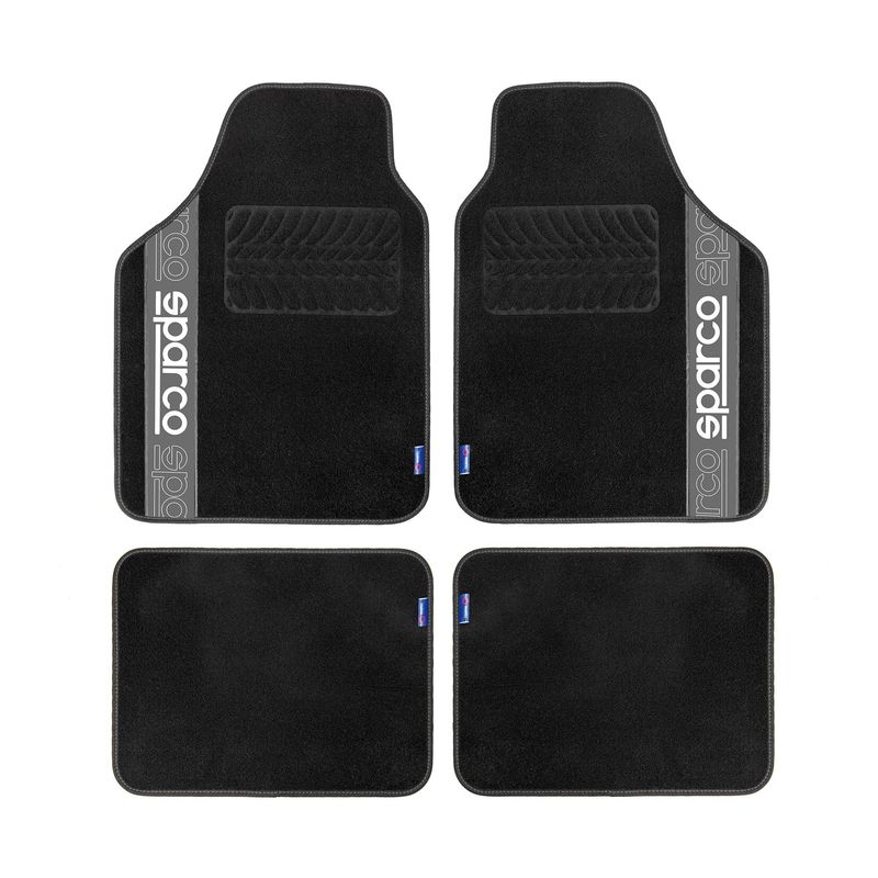 SPARCO - Piso Alfombra Auto Camioneta Original Sparco Spf510gr