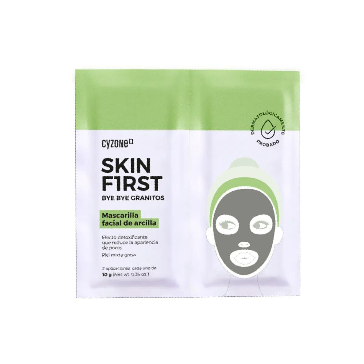 CYZONE - Mascarilla Facial de Arcilla Bye Bye Granitos Skin First