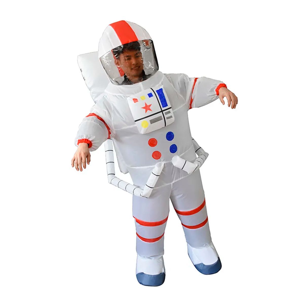 GENERICO - Disfraz de Astronauta Inflable Halloween Cosplay