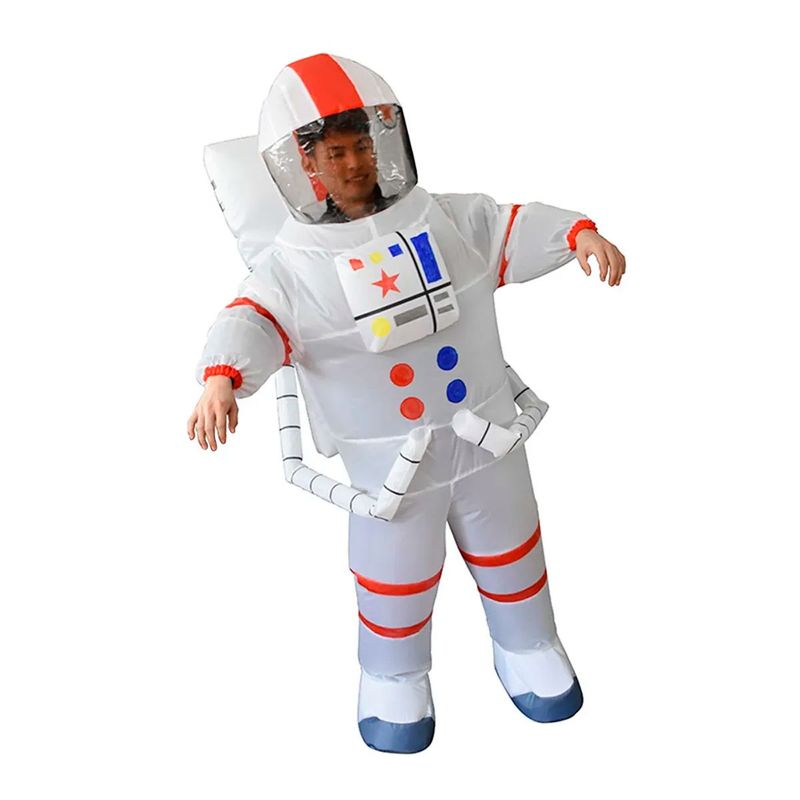 GENERICO - Disfraz de Astronauta Inflable Halloween Cosplay