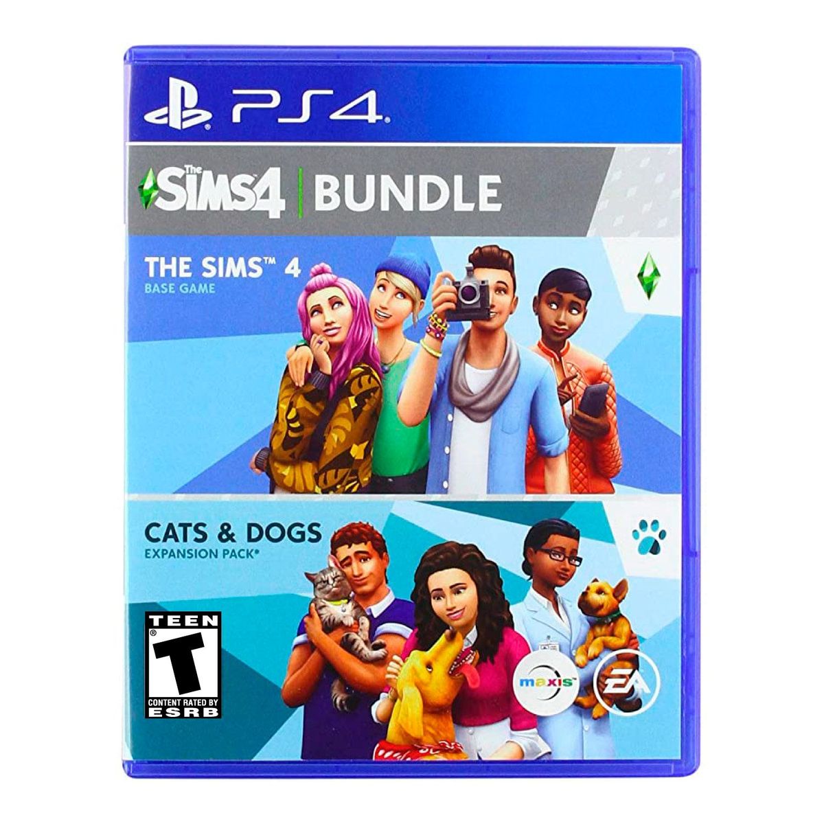 EA - The Sims 4 Plus Cats and Dogs Bundle Playstation 4