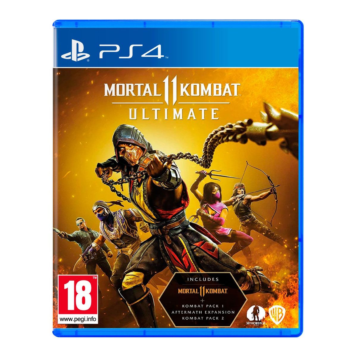 WARNER BROS - Mortal Kombat 11 Ultimate Playstation 4 Euro