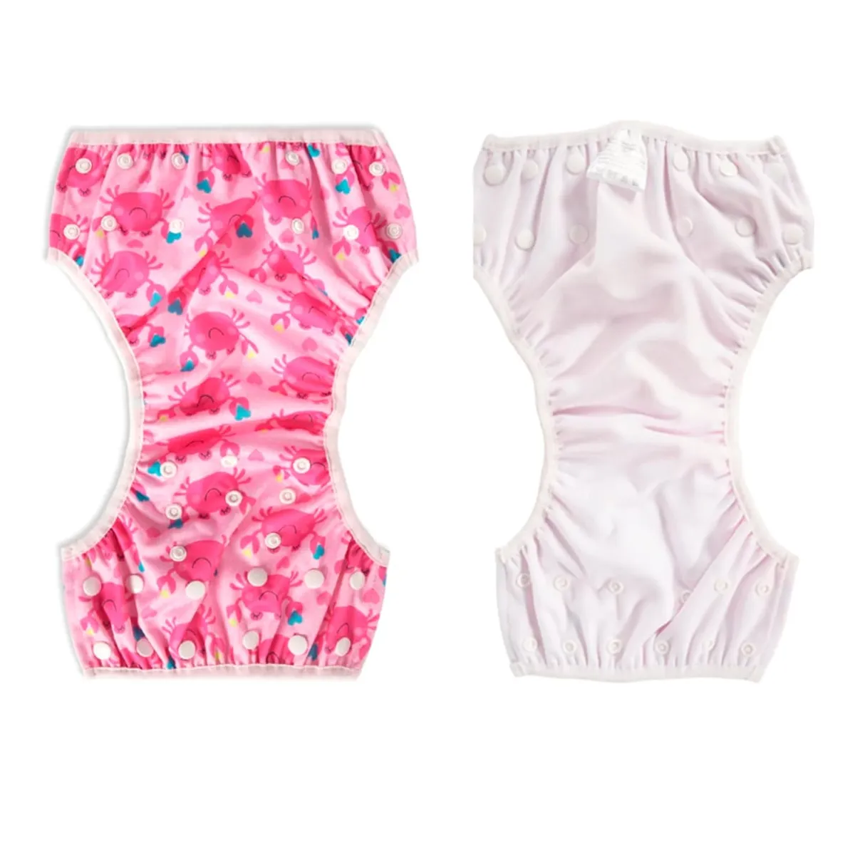 GENERICO - Pañal de Natación Piscina Pack x 2 Unid + Bolsa Impermeable