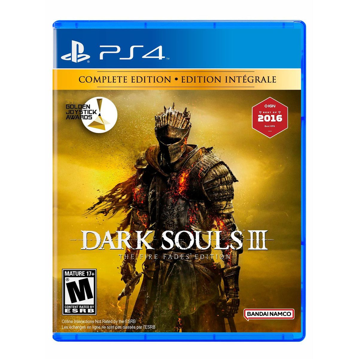 BANDAI NAMCO - Dark Souls III The Fire Fades Edition Playstation 4