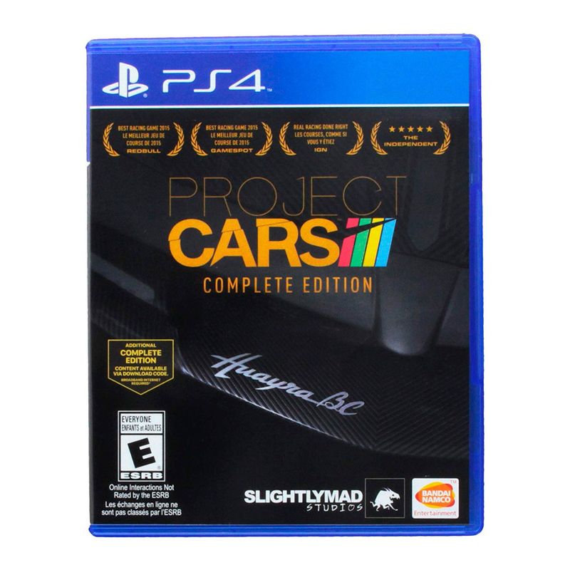 BANDAI NAMCO - Project Cars Complete Edition Playstation 4