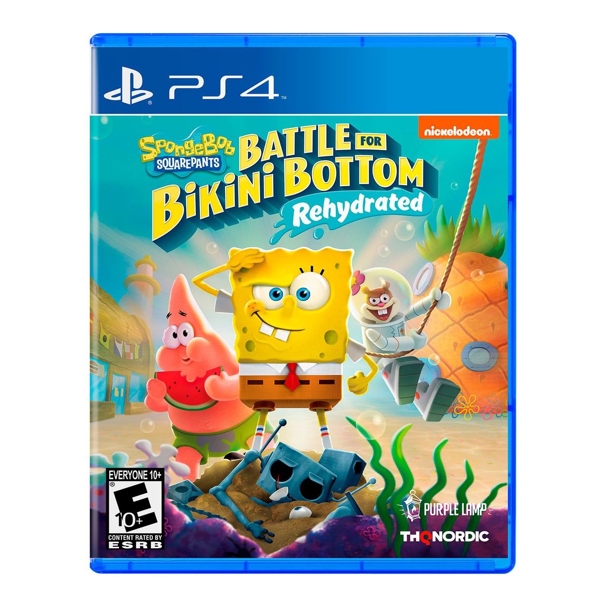 NORDIC GAMES - SpongeBob SquarePants Battle for Bikini Bottom Rehydrated PS4