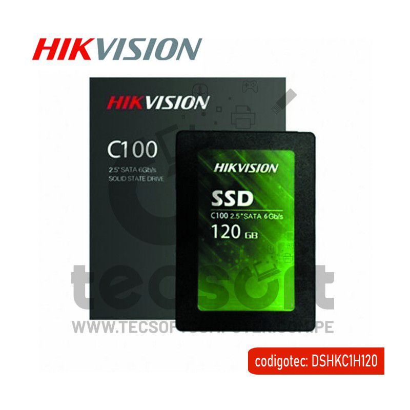 HIKVISION - Disco Solido SSD Hikvision HS-SSD-C100120G 120GB