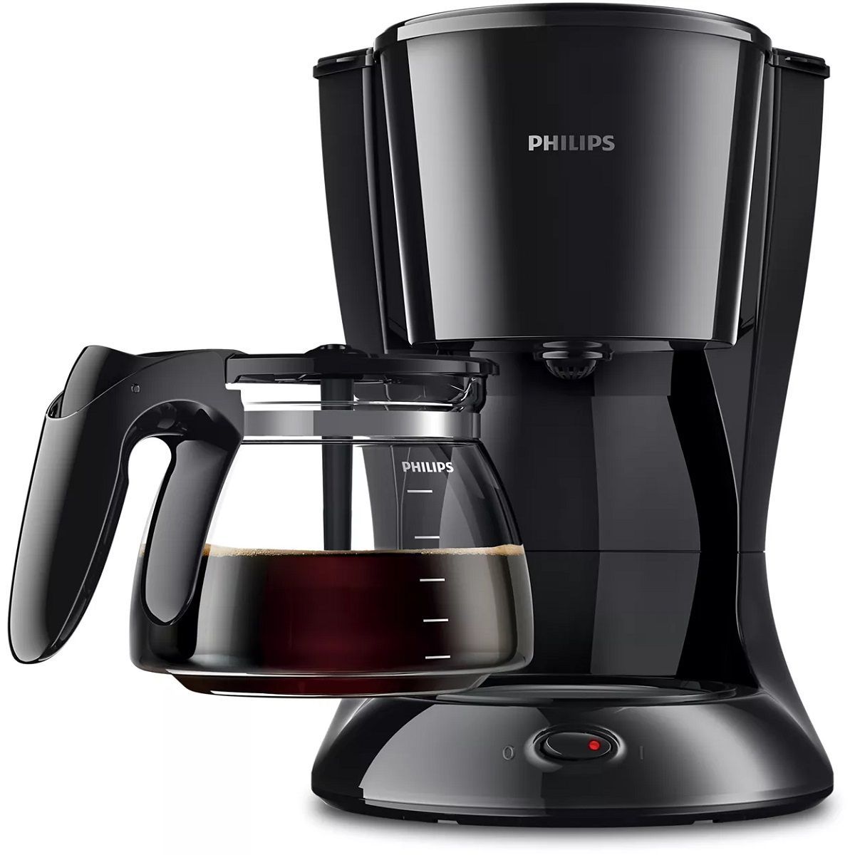 PHILIPS - Cafetera 10 Tazas Negro Philips