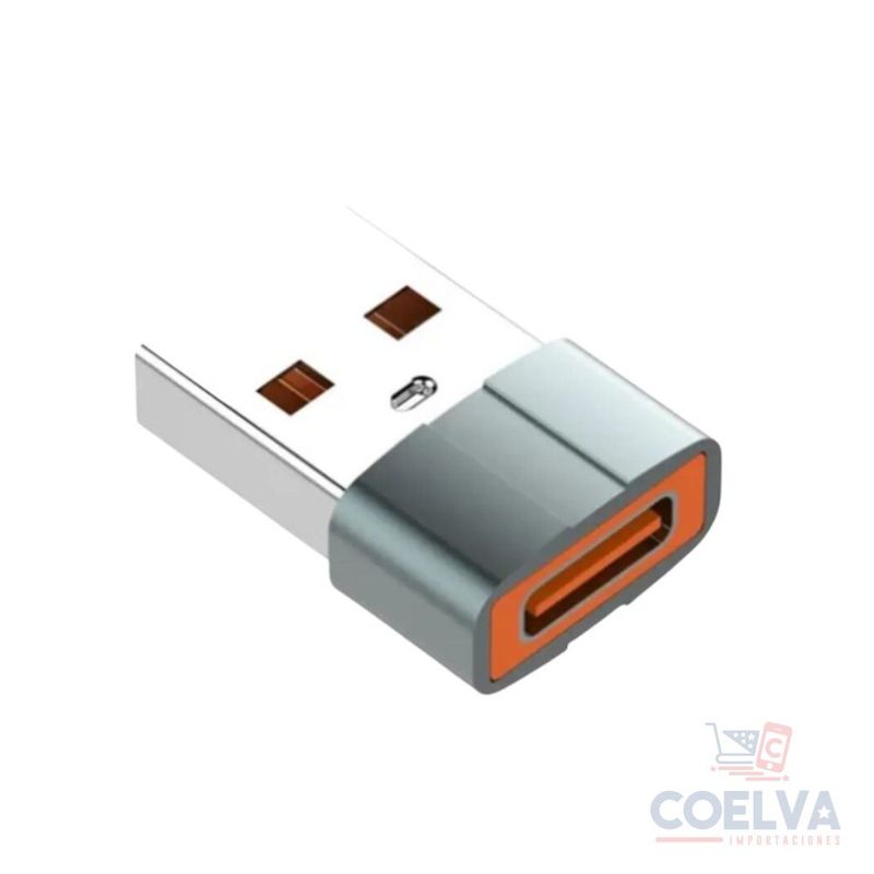 LDNIO - LDNIO LC150 Adaptador Portátil USB-C hembra a USB-A macho - Gris