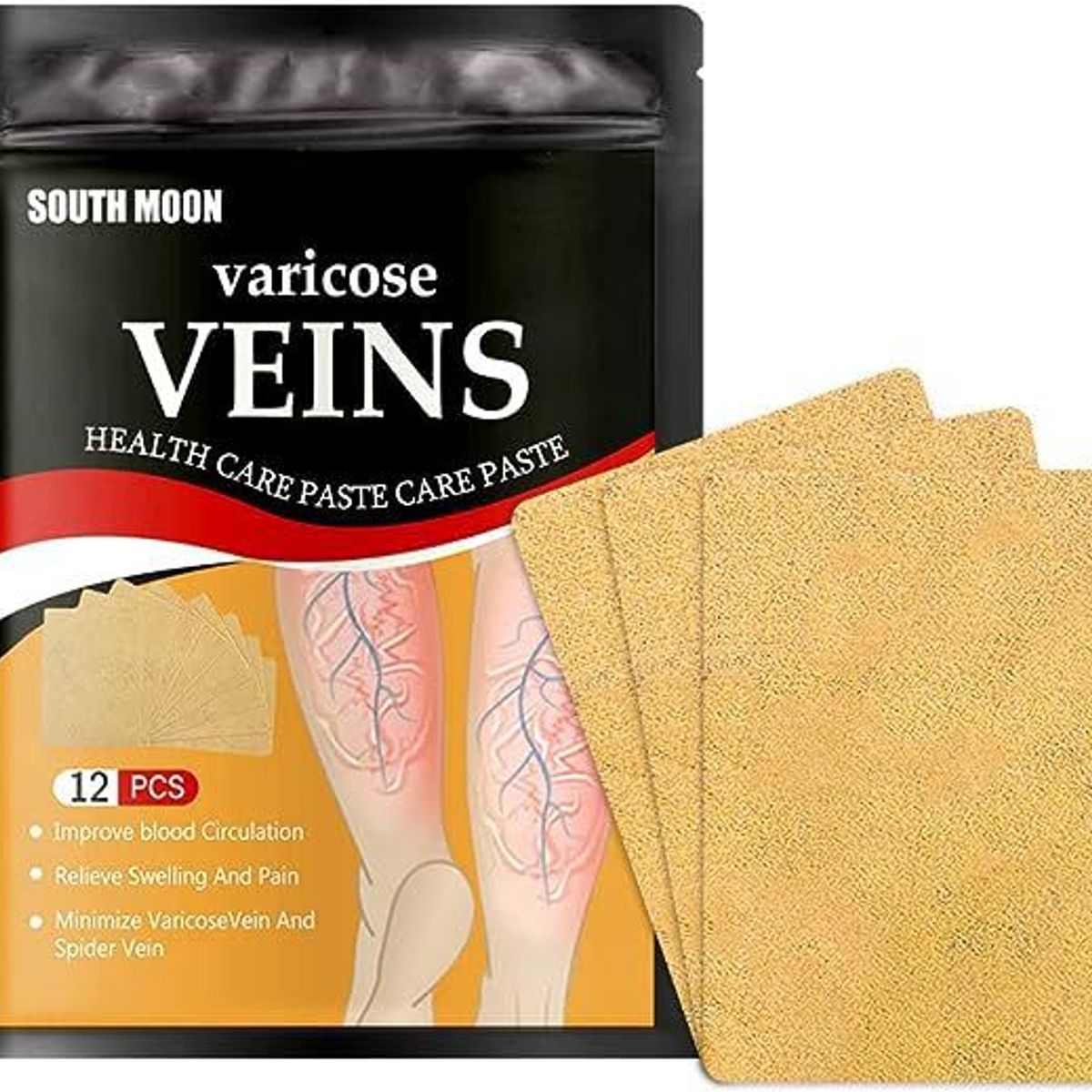KAST PE - Parches Dolor Para Varices Venas Hinchadas
