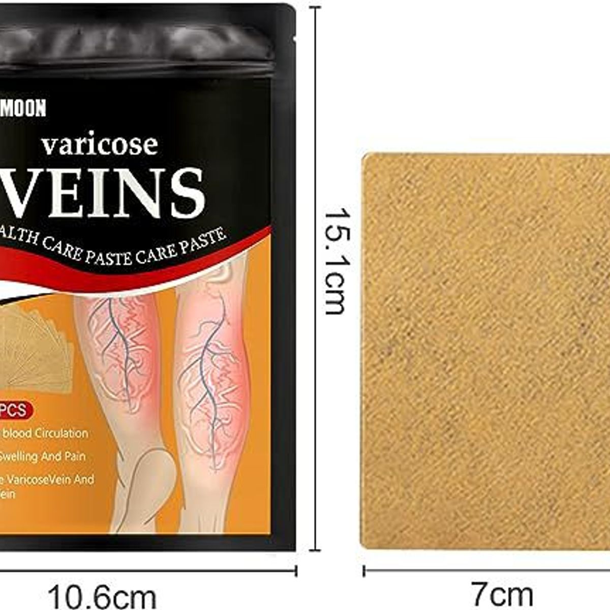 KAST PE - Parches Dolor Para Varices Venas Hinchadas