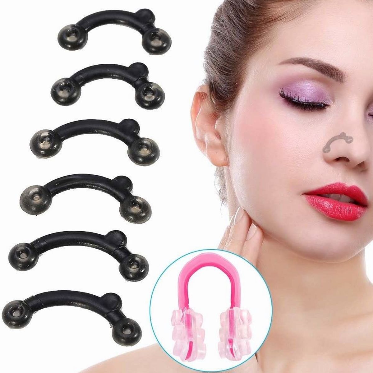 GENERICO - Set de Corrector y Respingadores Nasales