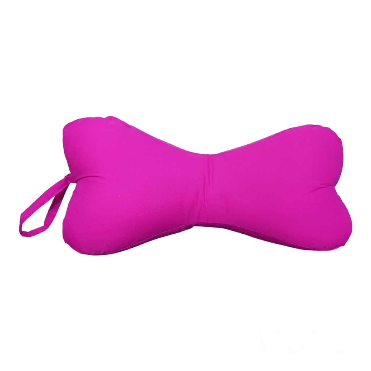 GENERICO - Almohada Hueso para Cuello Pie Rodilla Color Fucsia