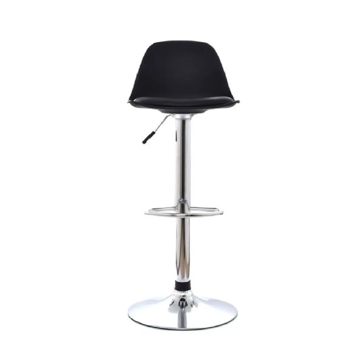 MOBELART - Banco para Bar Boat giratoria Negro möbelArt