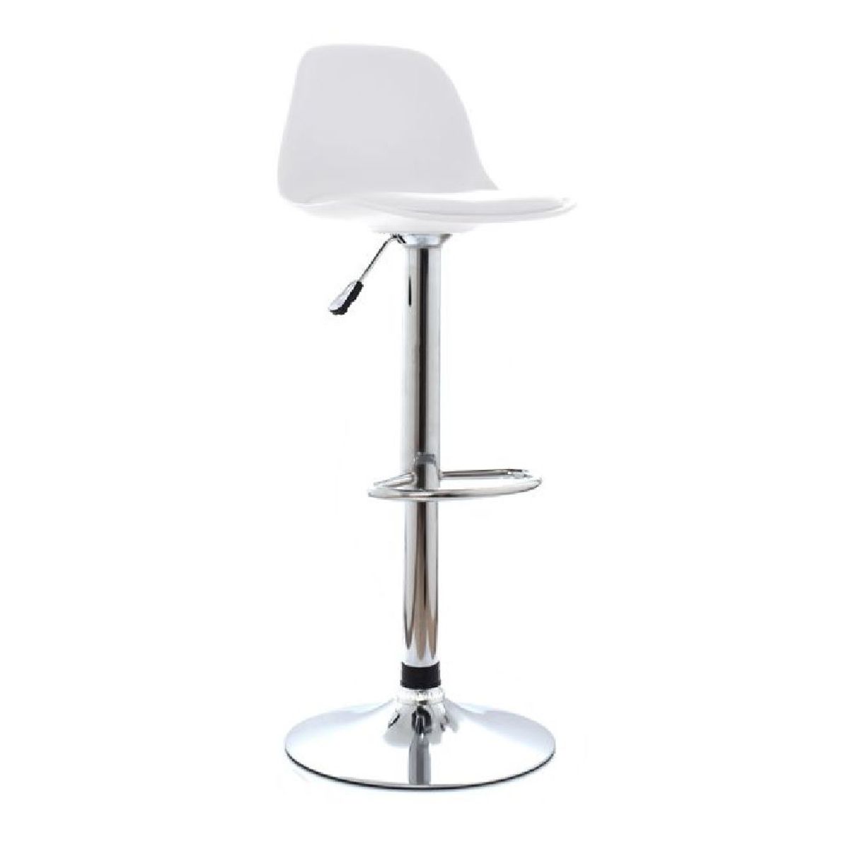 MOBELART - Banco para Bar Boat giratoria Blanco möbelArt