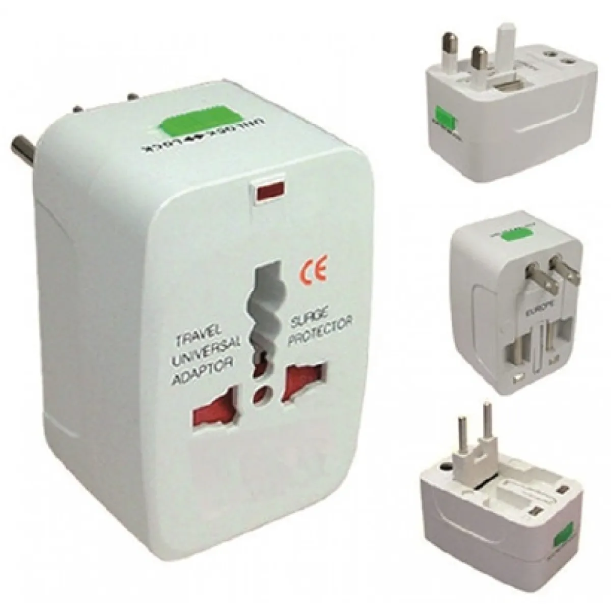 OEM - Adaptador Enchufe Universal Viajero Turismo 110V 220V