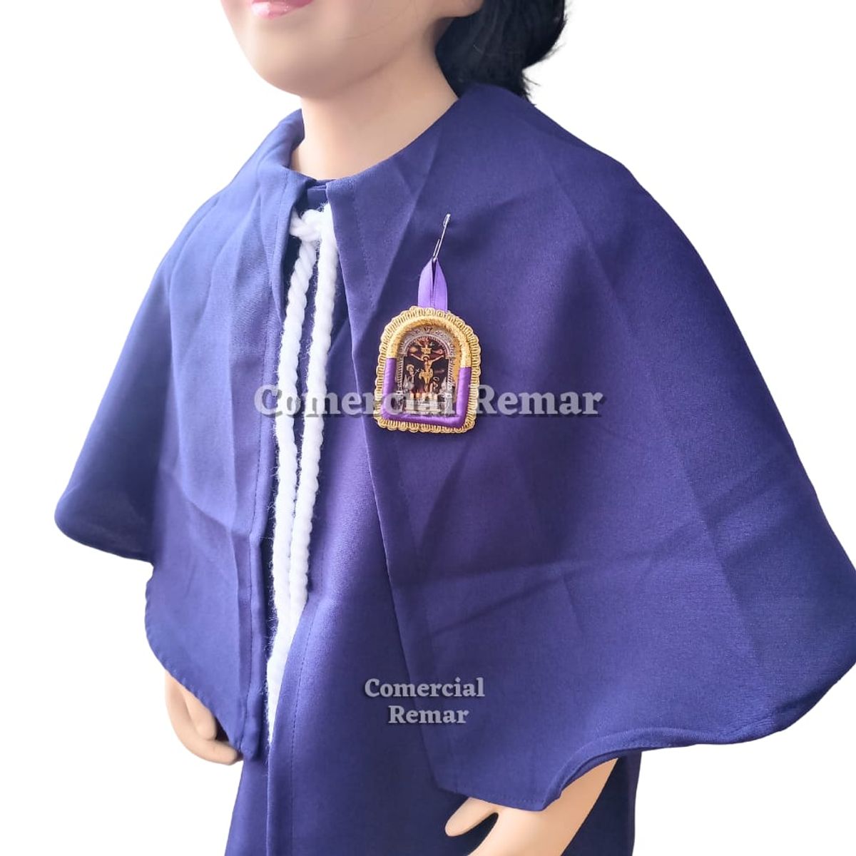 GENERICO - Hábito Morado del Señor de los Milagros para Niño