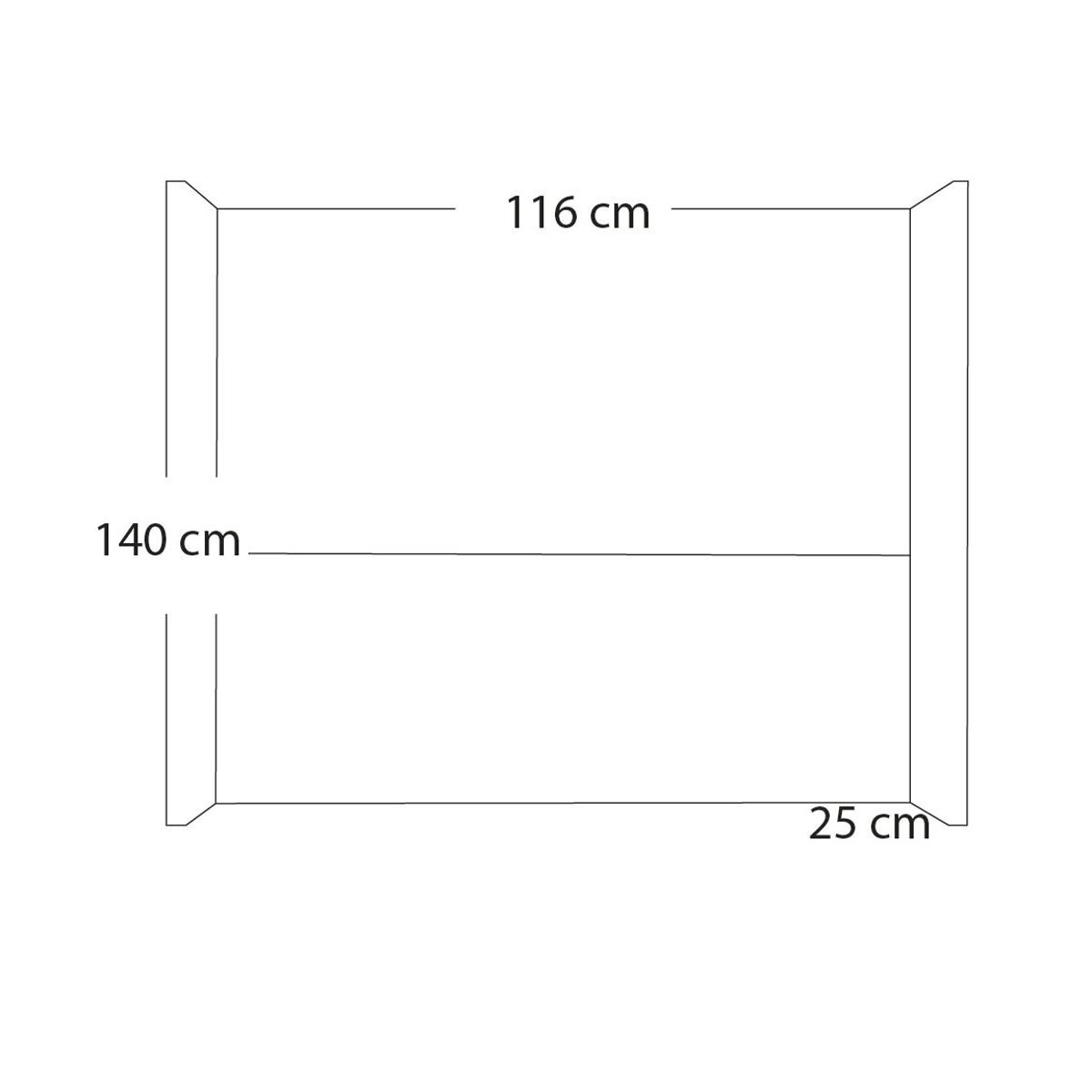 BARAKA HOME - Cabecera Emperatriz Dublin 1.5 plz - Chocolate