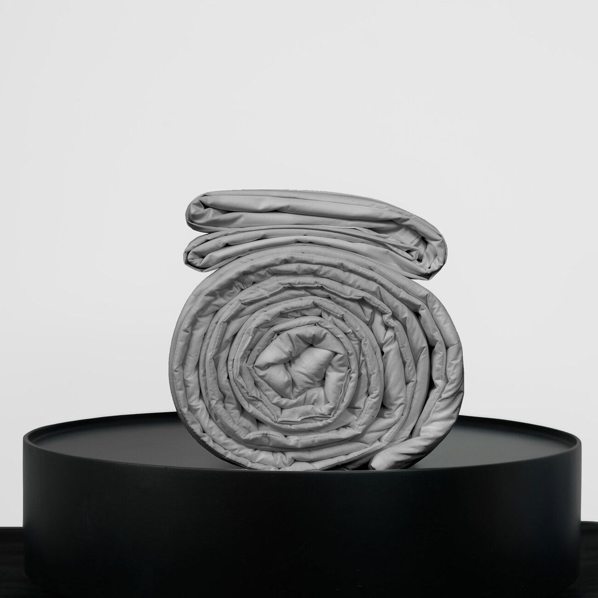 COBITEX HOME - Plumón Hipoalergénico + Funda Plumón Queen Plomo Cobitex 100% algodón.