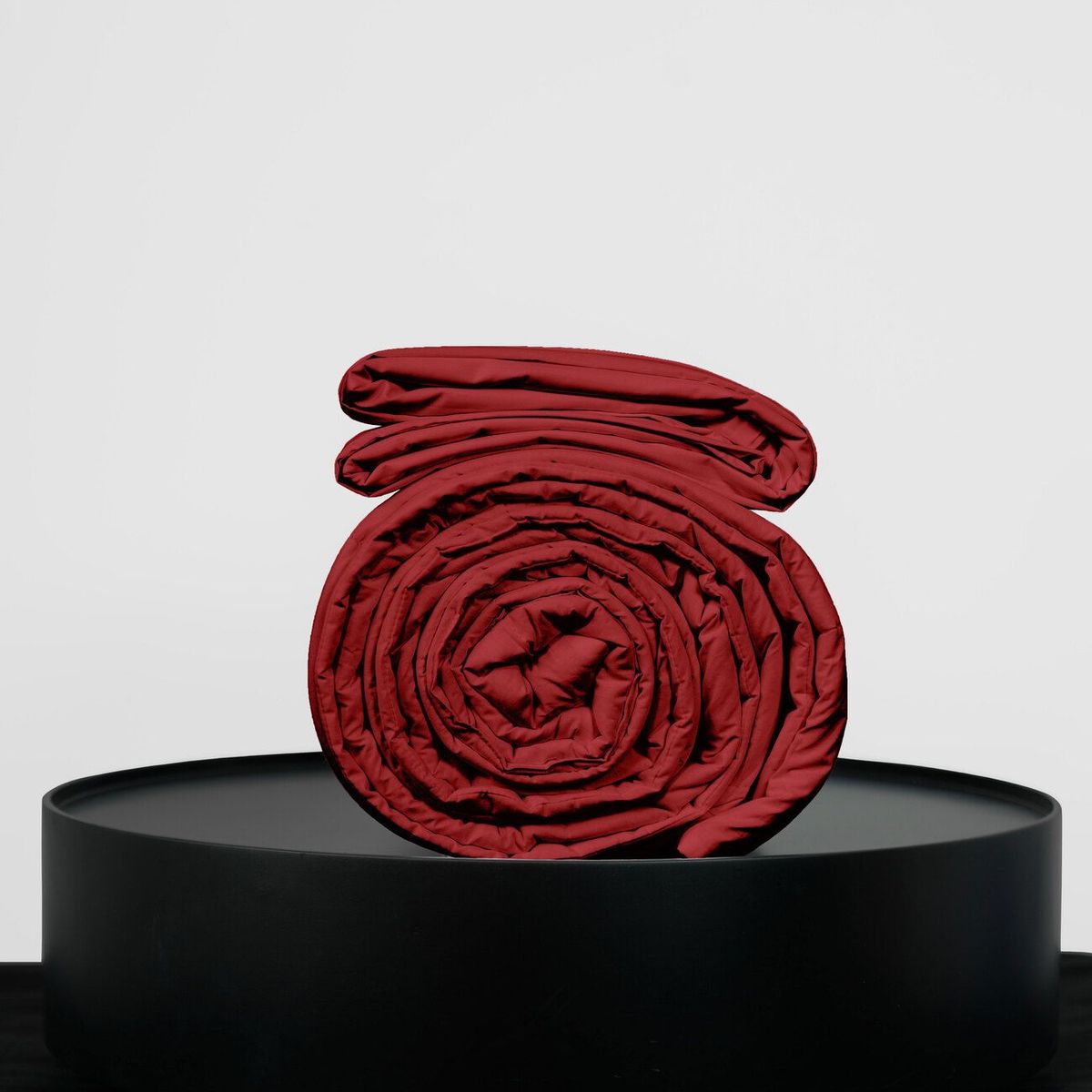 COBITEX HOME - Plumón Hipoalergénico + Funda Plumón Queen Rojo Cobitex 100% algodón