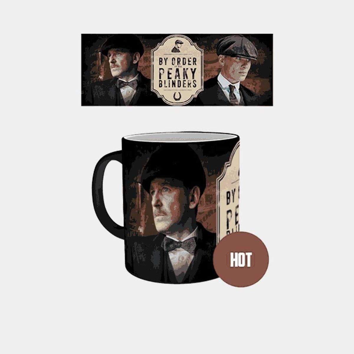 GENERICO - TAZA DE CERÁMICA CAMBIA DE COLOR - PEAKY BLINDERS
