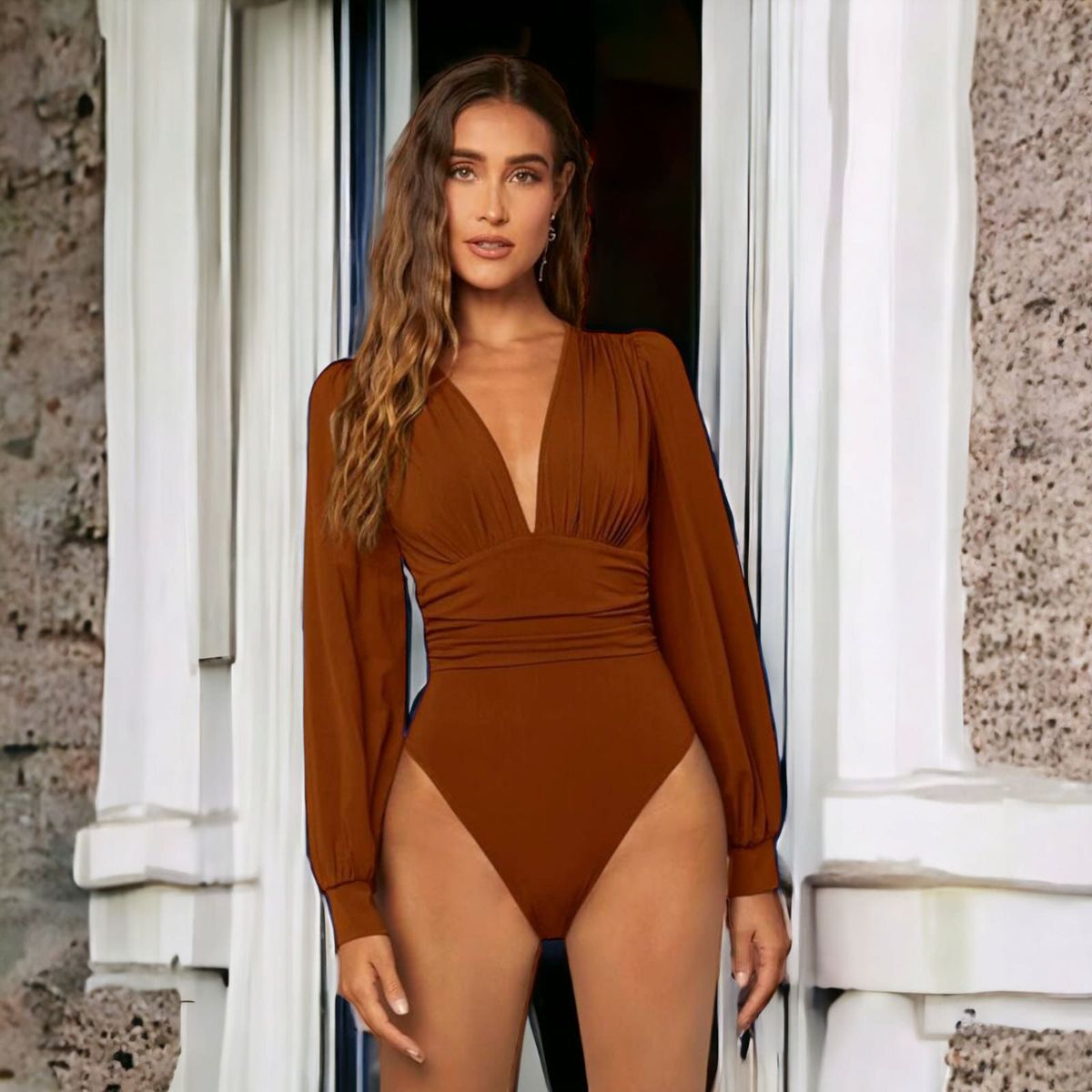 MOOD - BODY MANGA LARGA MUJER