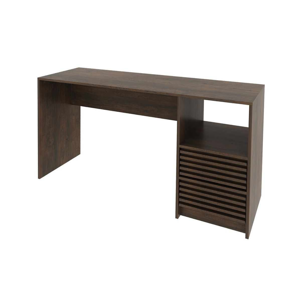 BONNO - Escritorio De Melamina Coleman Rustico Bonno