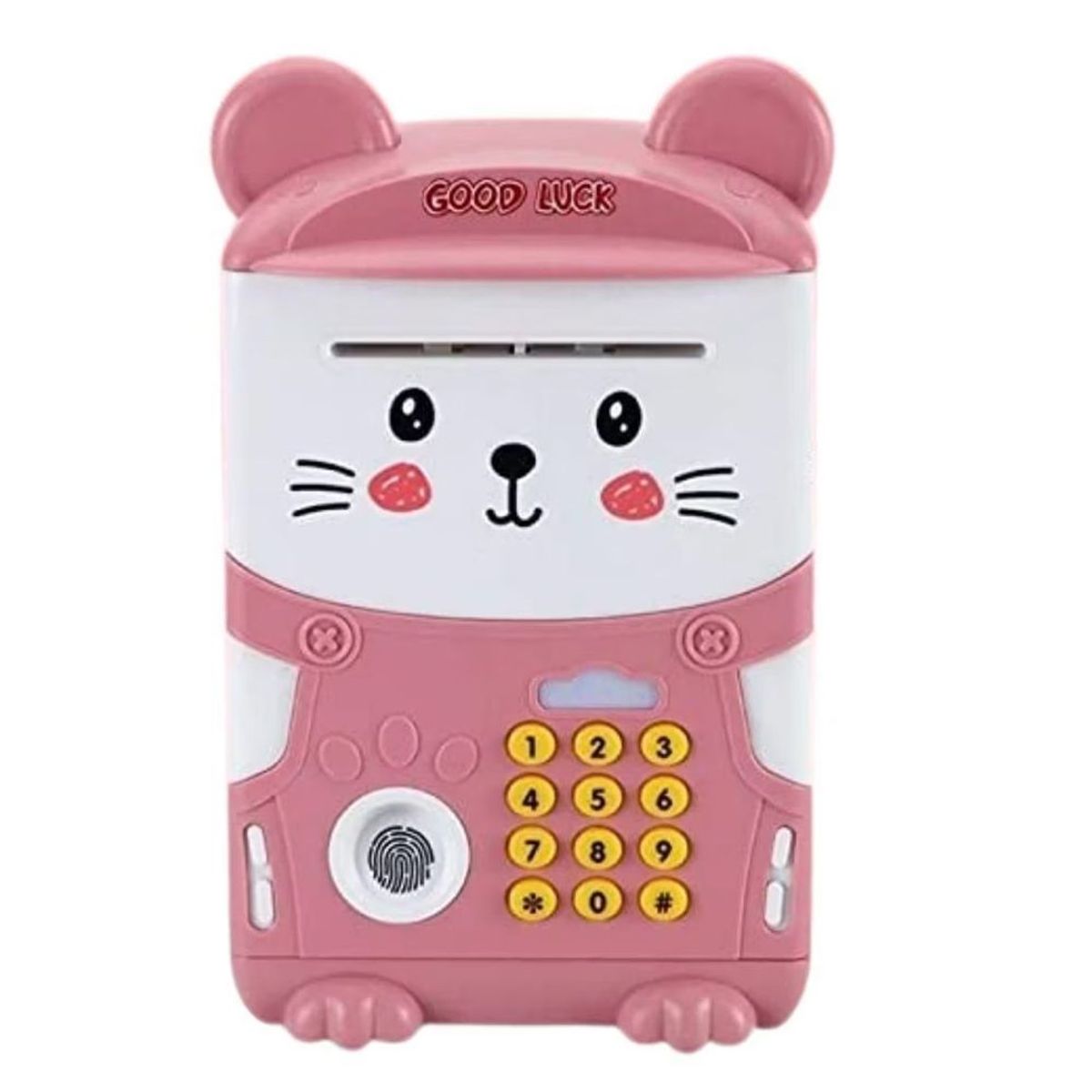 GENERICO - Alcancía Electrónica  Para niños Diseño Gatito Color Rosado