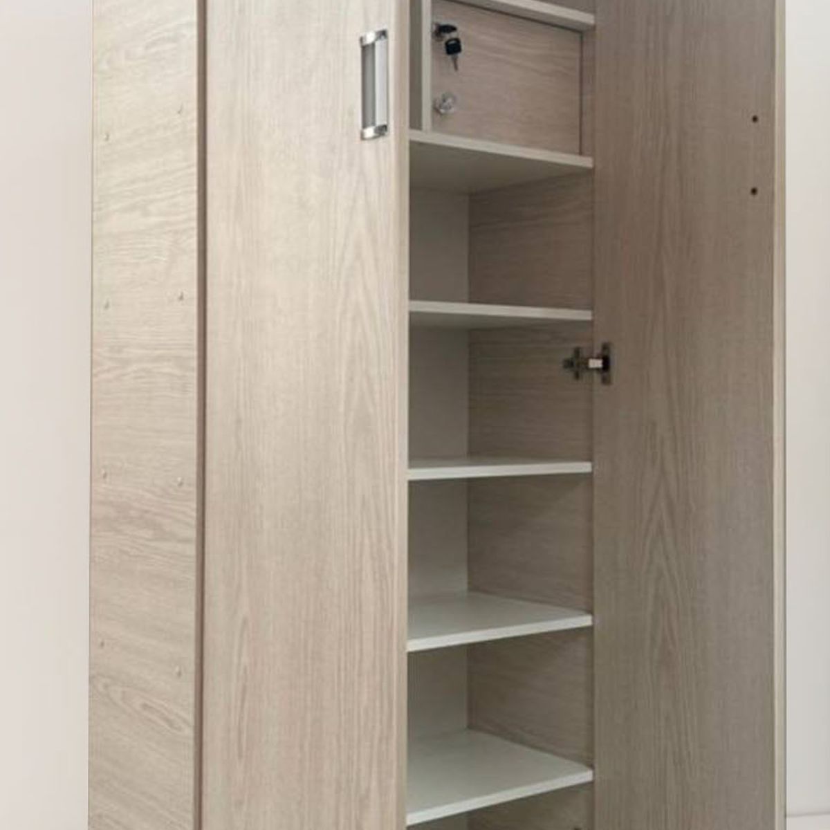 GENERICO - Zapatera  Zapeco-Pt02Cl03 2 Puertas Con Espejo