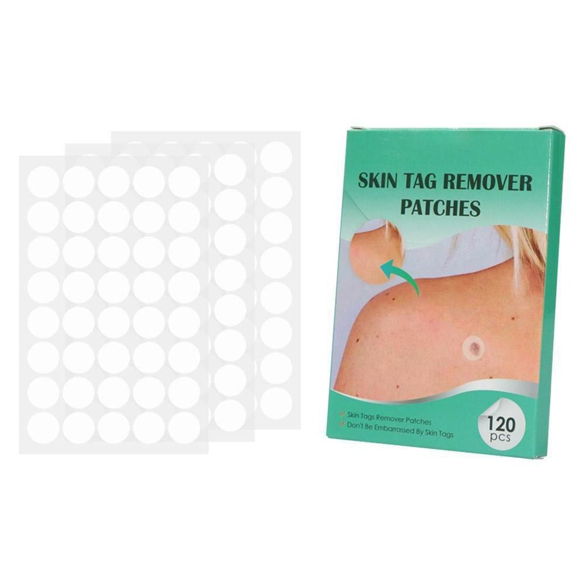 GENERICO - Parches Removedores de Verrugas y Lunares