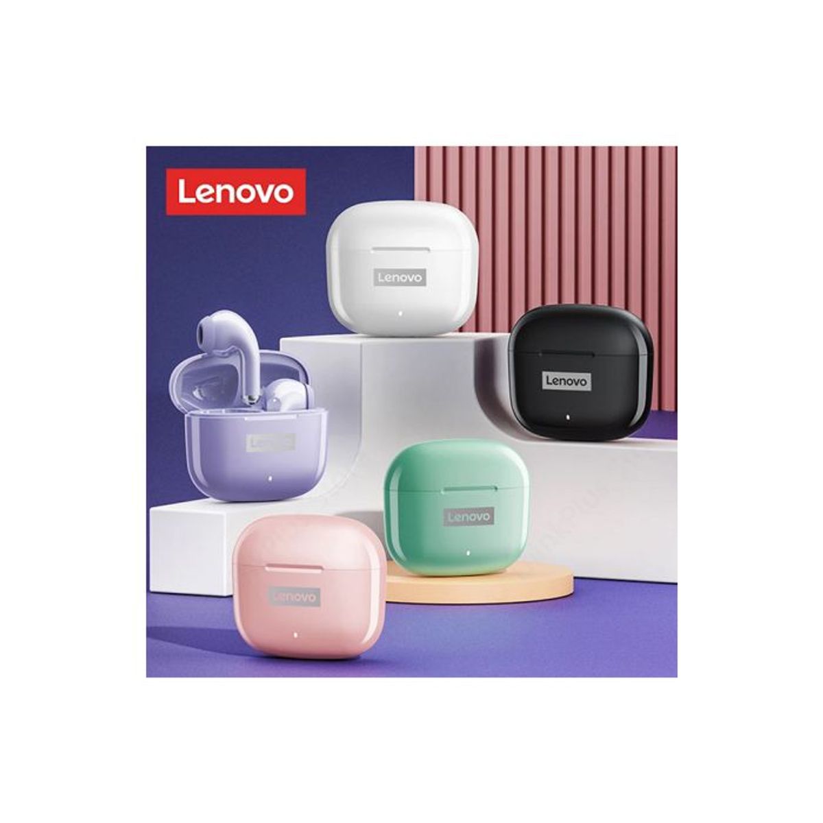 LENOVO - Audífono Lenovo Thinkplus Livepods LP40PRO Verde