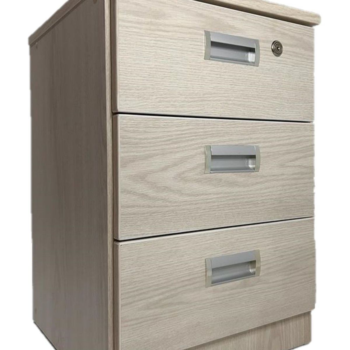 GENERICO - VELADOR DE 03 CAJONES COLOR NEBLINA