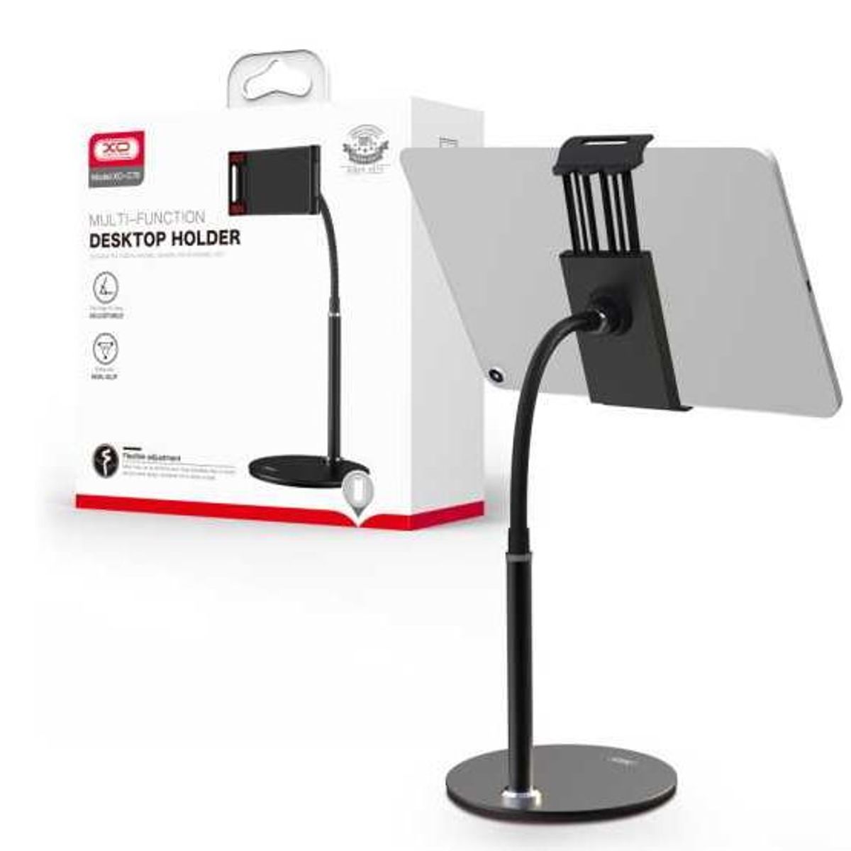 XO - Soporte De Aluminio Para Smartphone Y Tablet XO-C79 Negro