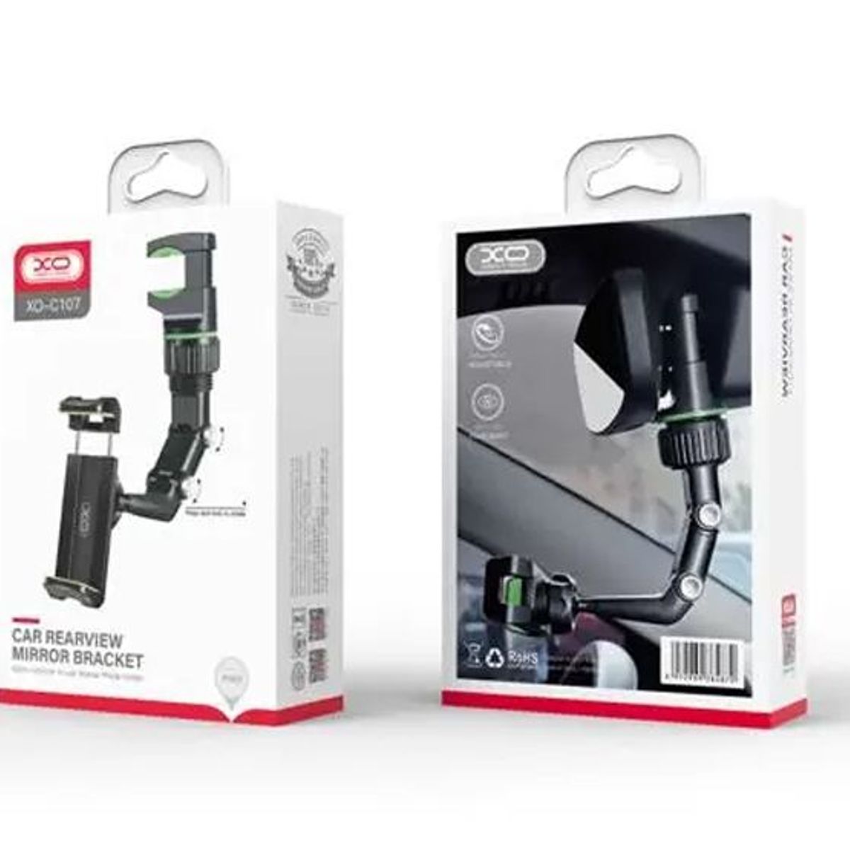 XO - Holder Soporte Universal Multifuncional De Auto XO-C107 Negro