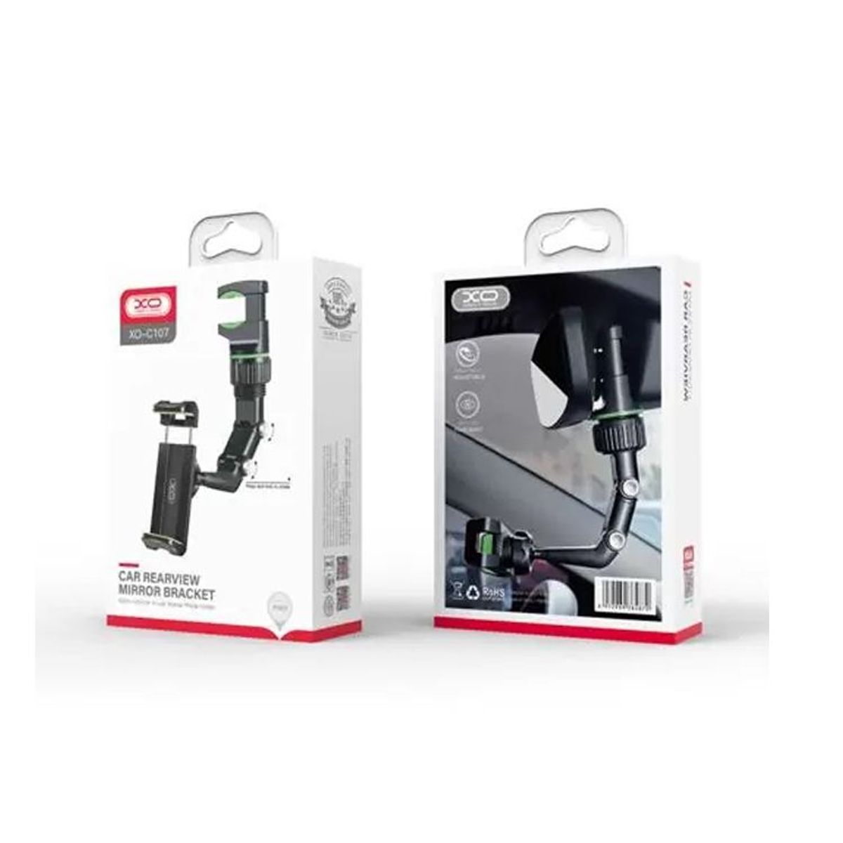 XO - Holder Soporte Universal Multifuncional De Auto XO-C107 Negro