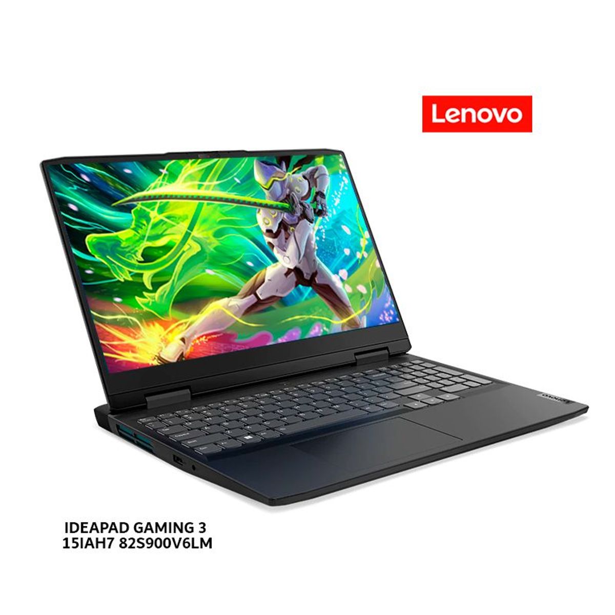 LENOVO - Laptop IdeaPad Gaming 3 15IAH7, i5-12450H, 512Gb SSD, 8Gb DDR4, 15.6" FHD, RTX 3060 - 82S900V6LM