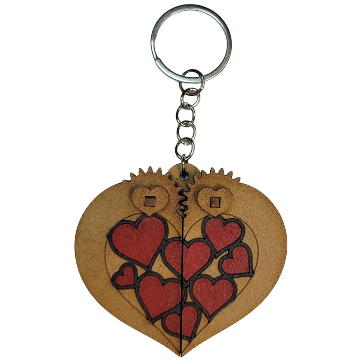 GENERICO - Llavero Corazón Porta-Foto