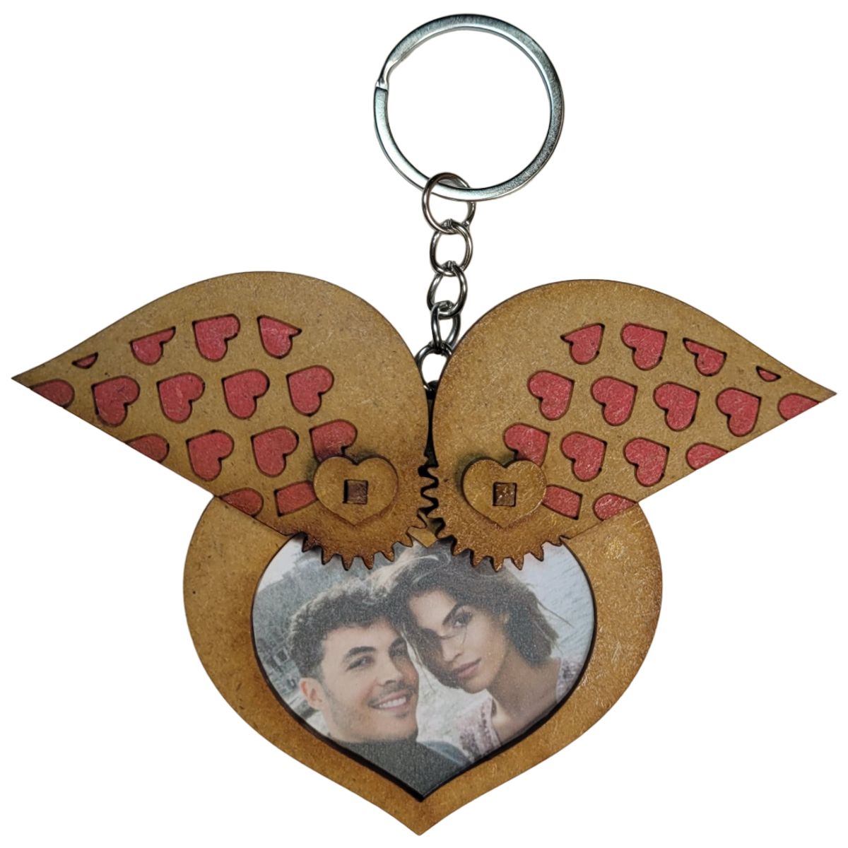 GENERICO - Llavero Corazón Porta-Foto