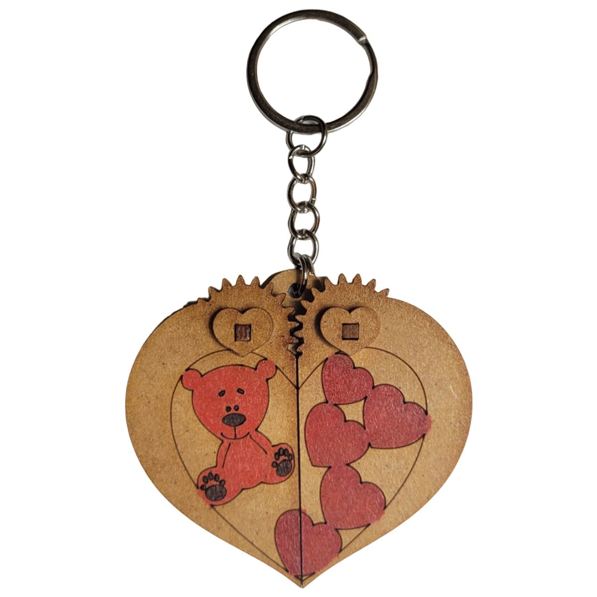 GENERICO - Llavero Corazón Porta-Foto