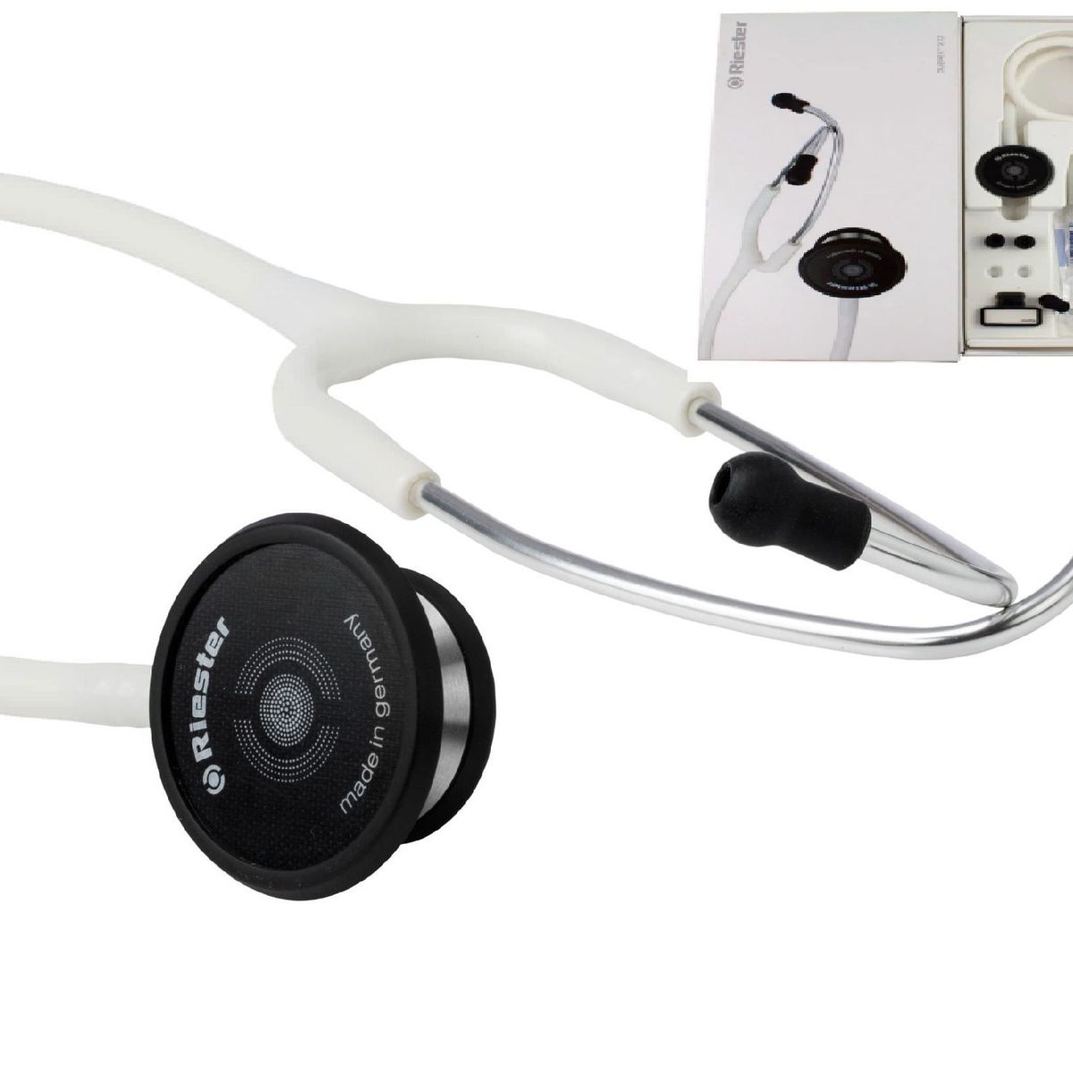 RIESTER - Estetoscopio Riester Adulto Duplex 2.0 Campana Acero Inoxidable