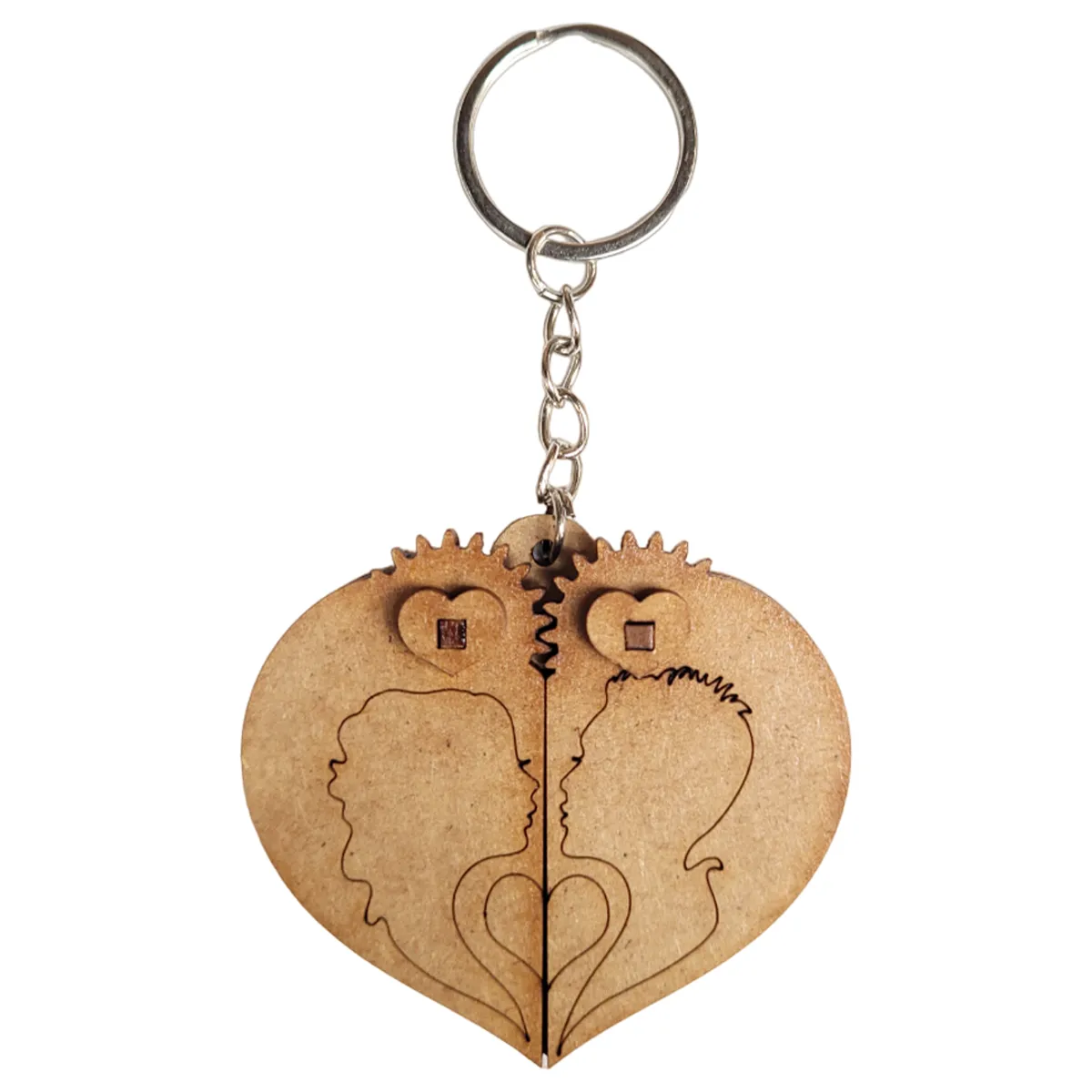 GENERICO - Llavero Corazón Porta-Foto