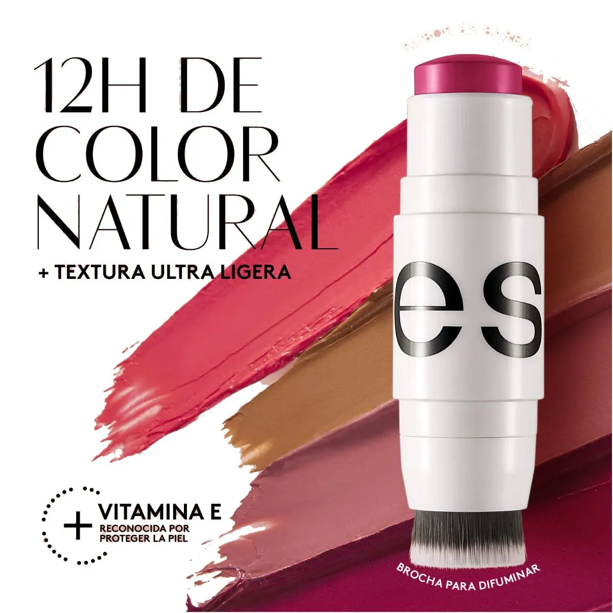 ESIKA - Rubor  Bronzer en Barra Rosa Apasionada Color Stick PRO