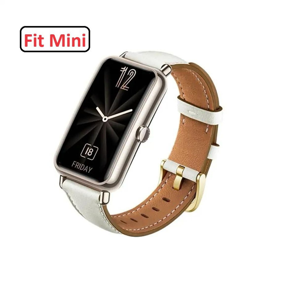 GENERICO - Correa Cuero para Huawei Watch Fit mini