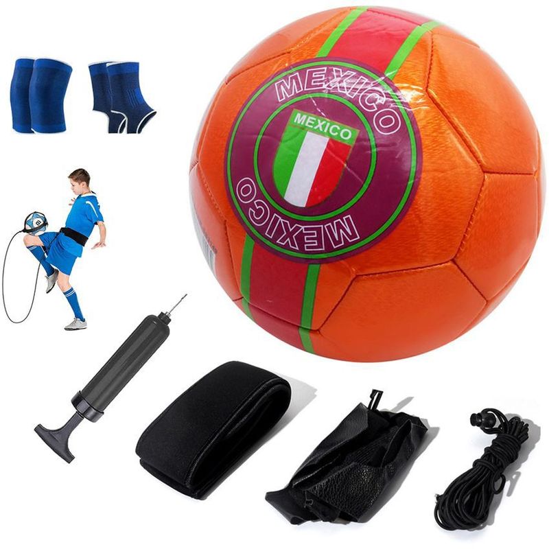 PUREPOWER - Pelota de Fútbol Soccer Set Con Cinturón de entrenamiento-5