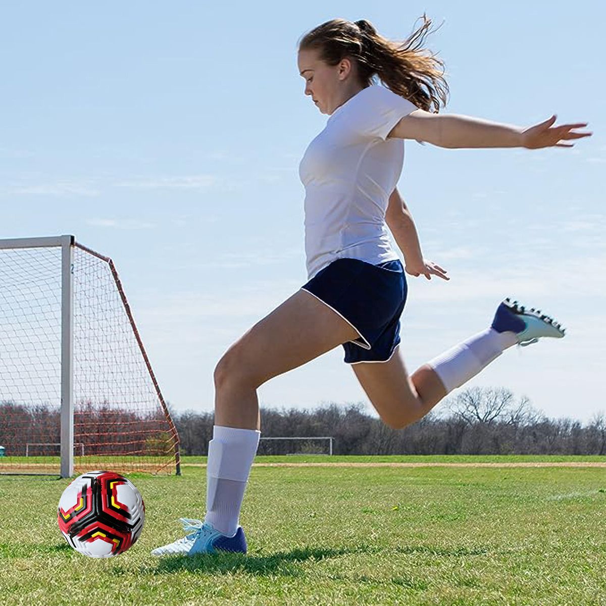 PUREPOWER - Pelota de Fútbol Soccer Set Con Cinturón de entrenamiento-5