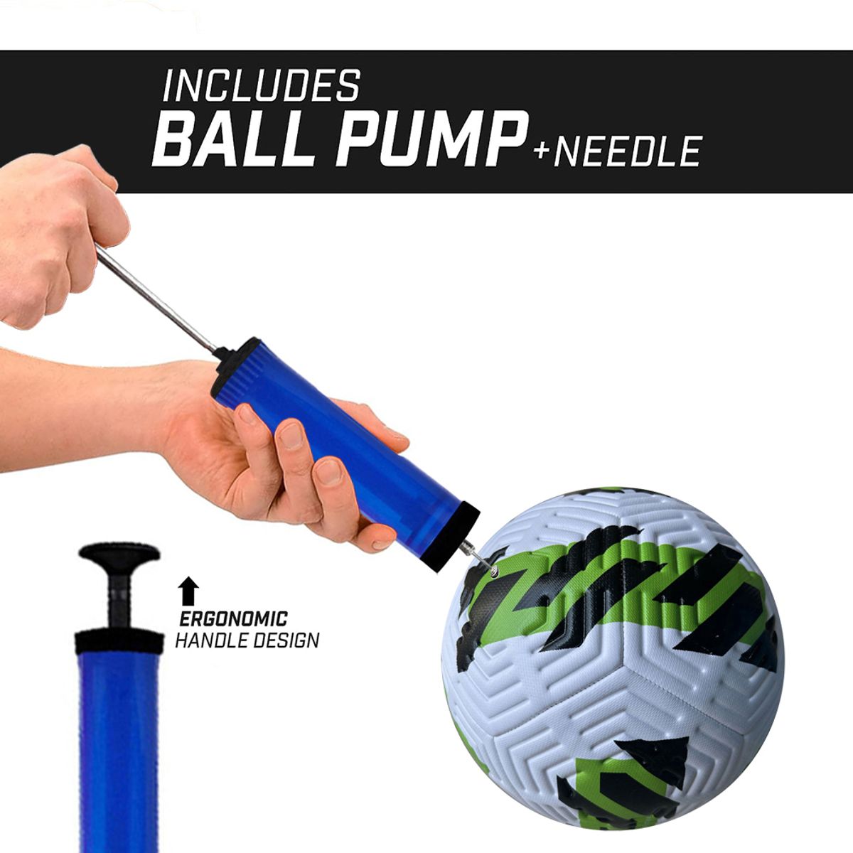 PUREPOWER - Pelota de Fútbol Soccer Con Guantes de portero de fútbol-3