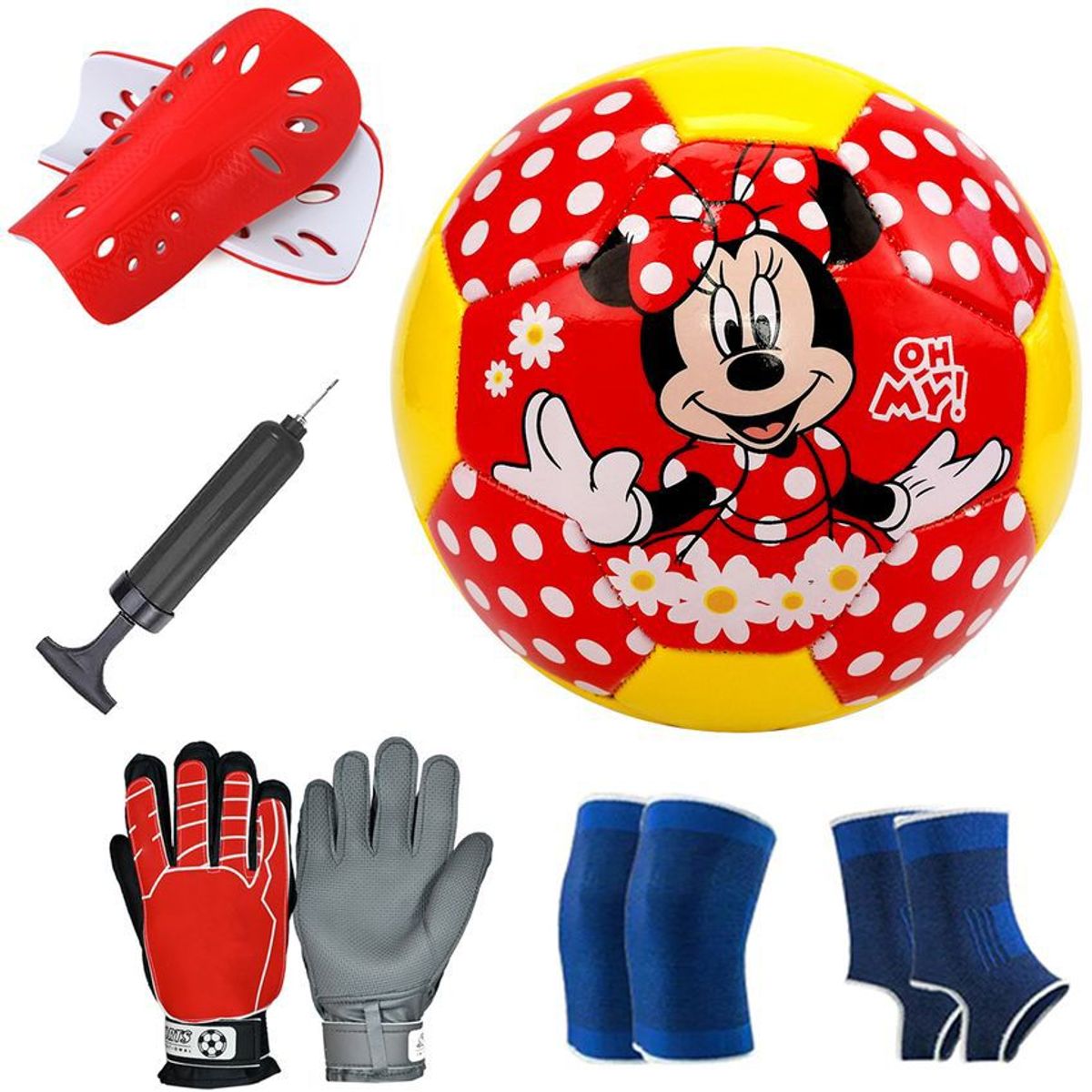 PUREPOWER - Pelota de Fútbol Soccer Con Guantes de portero de fútbol-3