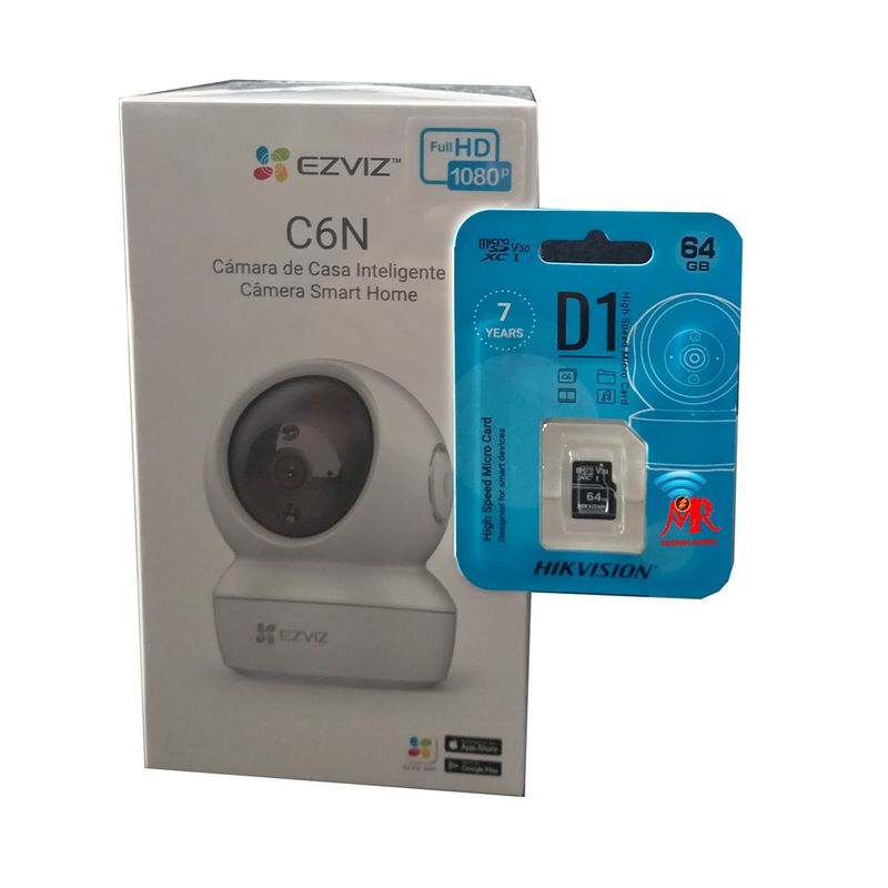 EZVIZ - C6N EZVIZ CAMARA DE VIGILANCIA WIFI MEMORIA 64GB