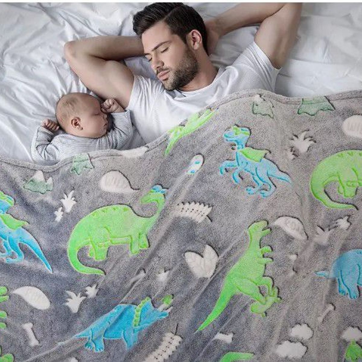 GENERICO - Manta luminosa  Dinosaurio