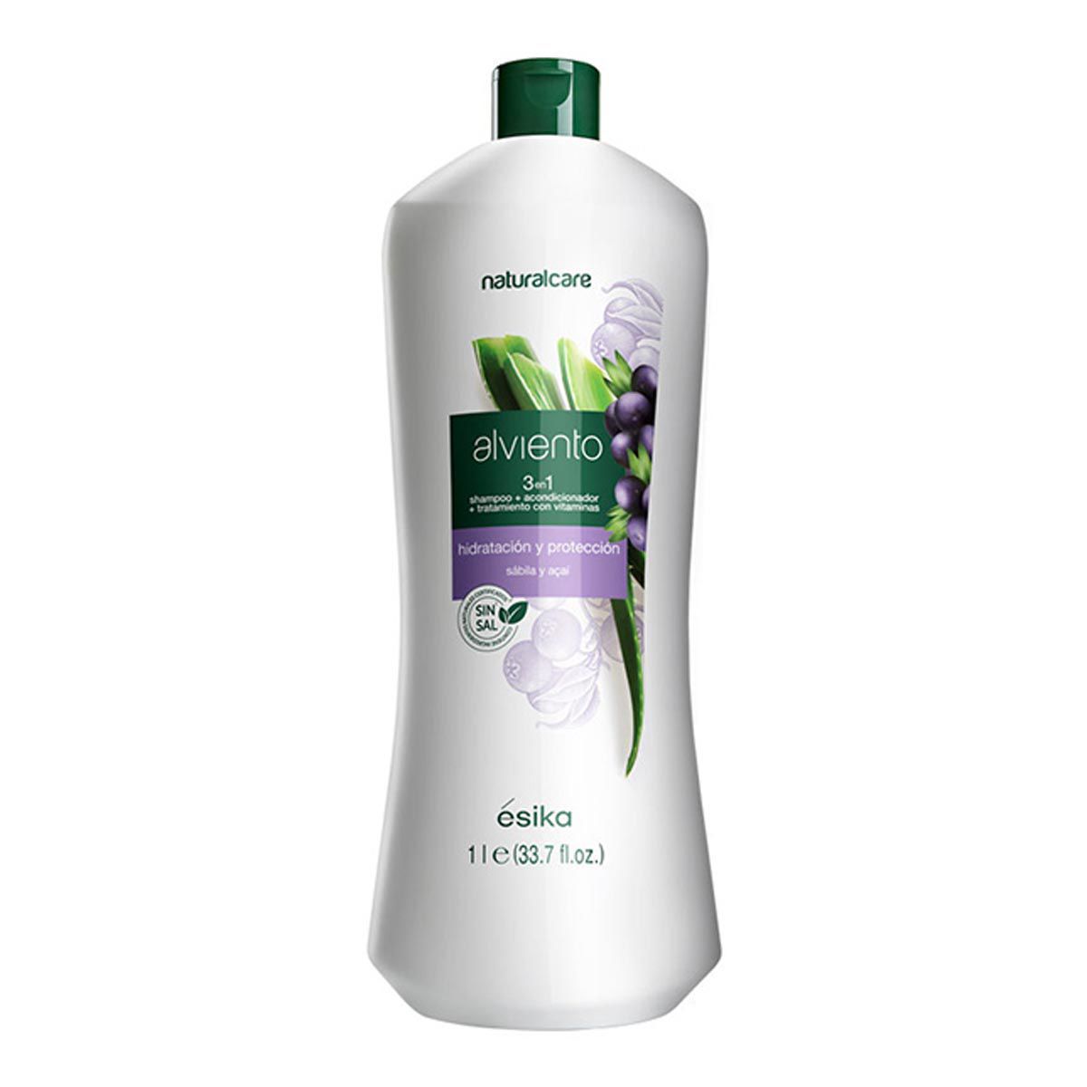 ESIKA - Shampoo Alviento 3 en 1 Hidratación y Protección